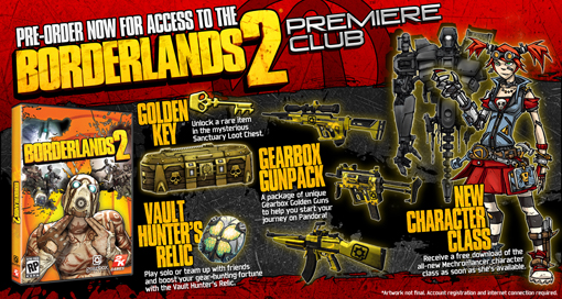 Borderlands 2 pre order amazon