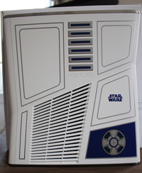 Side of the Star Wars Xbox 360 bundle system