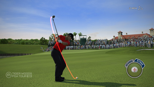 Tiger Woods 13 how to swing controls