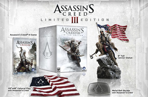 Assassin's Creed 3 Limited Edition on Xbox 360, PS3