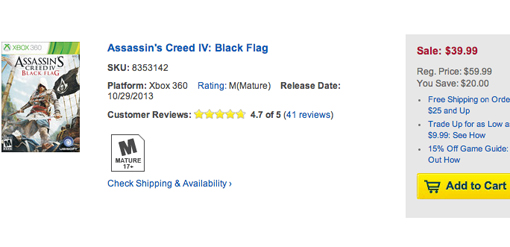 Assassin’s Creed 4: Black Flag