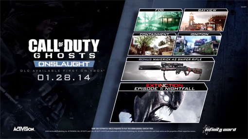 Call of Duty Ghosts Onslaught DLC
