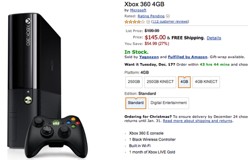 xbox 360 for sale amazon