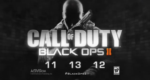 CoD Black Ops 2 sales on its release date