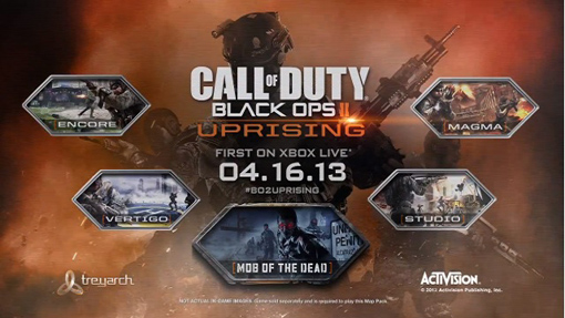 CoD Black Ops 2 Uprising DLC release date