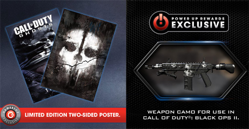 CoD Ghost Amazon and GameStop pre-order bonuses