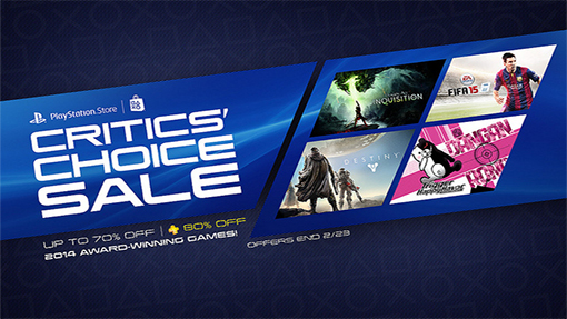 Critics’ Choice sale