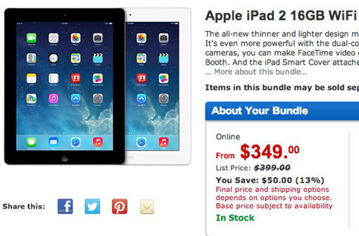 iPad deals at Walmart