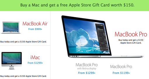 MacBook Black Friday deals 2013