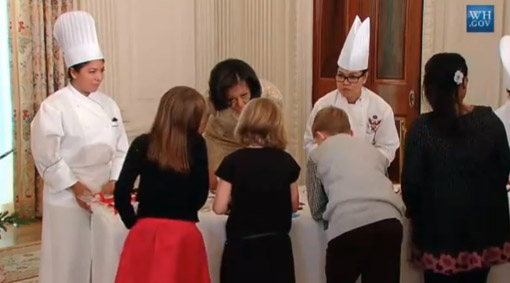 Michelle Obama gets update on Nintendo Wii U