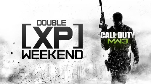 CoD MW3 Double XP Weekend July