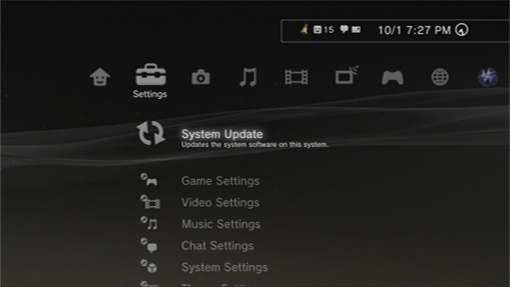 PS3 Firmware Update