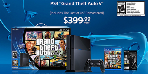 Walmart's best PS4 bundle GTA 5 Cyber Monday deal 2014