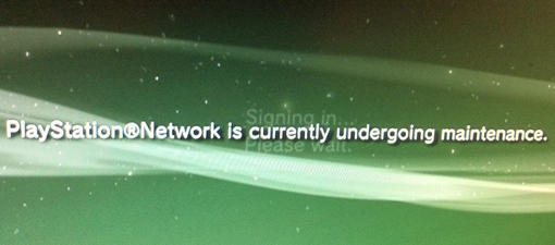 Outage Update: PSN is down again. Sorry PS3 gamers