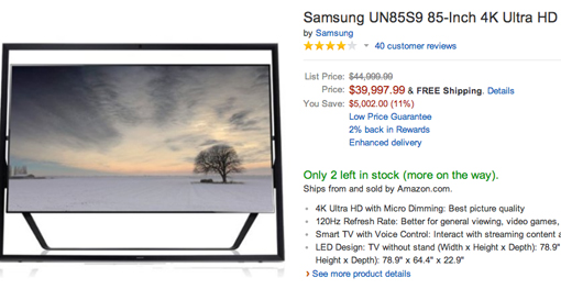 Black Friday Samsung TVs