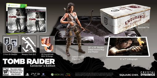 Tomb Raider Collector’s Edition for PS3 and Xbox 360