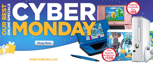 Walmart Cyber Monday deals 2012