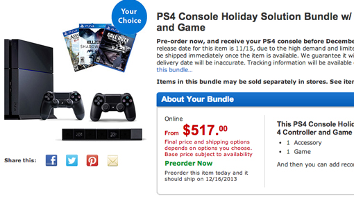 order a ps4 online