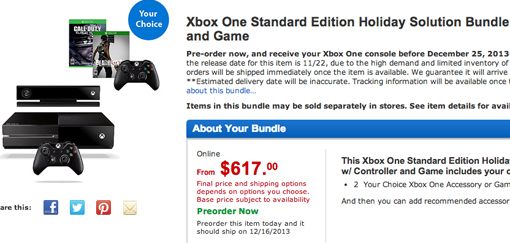 Where can you buy Xbox One right now