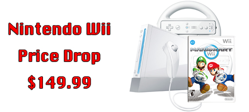 Nintendo Wii Price Drop