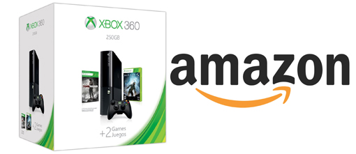 Xbox 360 Holiday Bundle with free games at Amazon