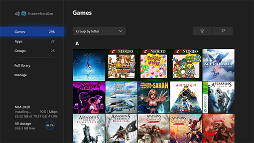 How To Group Apps And Games On Xbox One