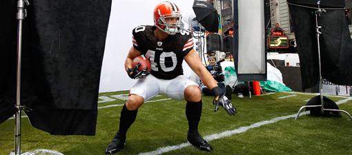 Peyton Hillis Madden NFL 12 cover athlete